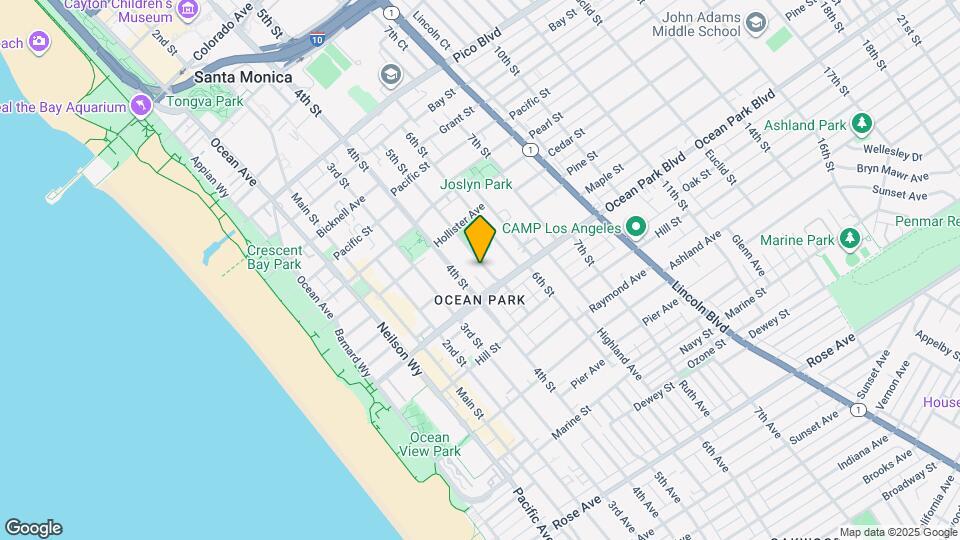 2520 5th St, Unit B Map and Location Details