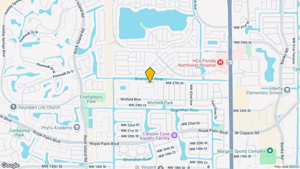 6503 Winfield Blvd Map and Location Details