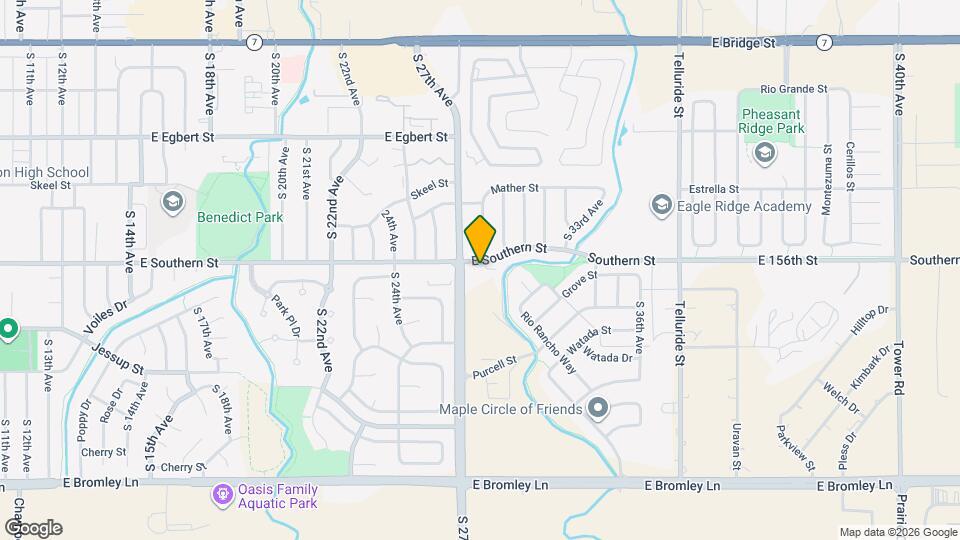 405 S 28th Ln Mapa y Detalles de la Ubicación