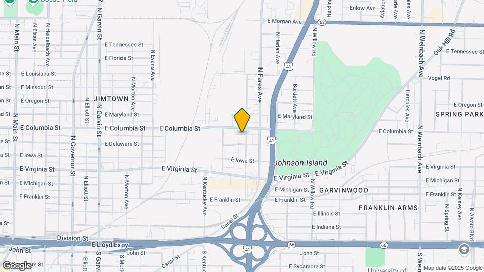 708 N Kerth Ave Mapa y Detalles de la Ubicación