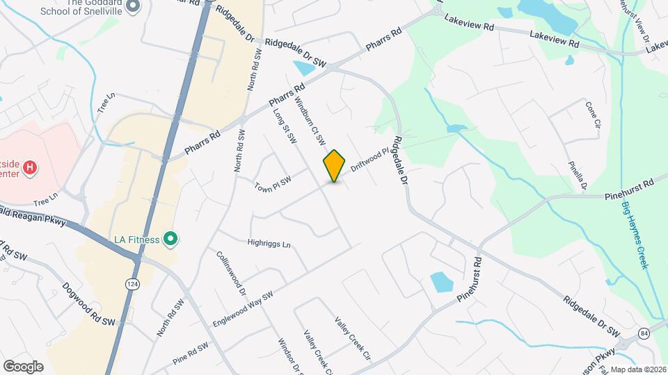 1802 Driftwood Pl Map and Location Details