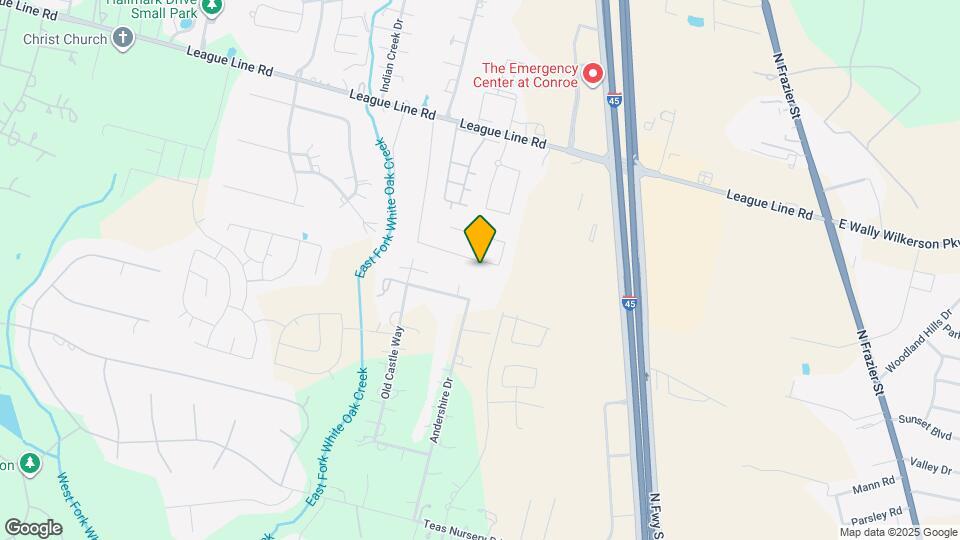 1715 Round Oak Ln Map and Location Details