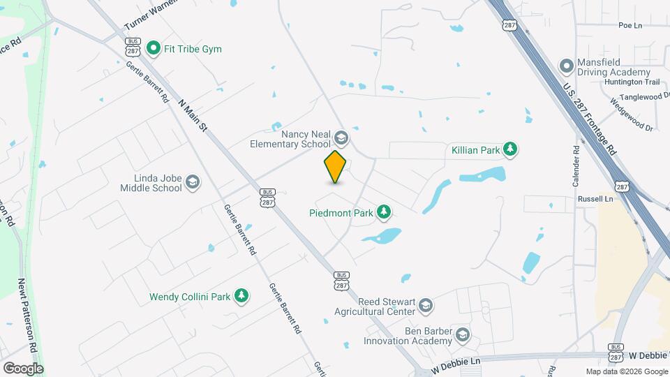 1426 Piedmont Dr Map and Location Details