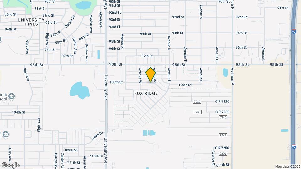 2205 100th St Map and Location Details