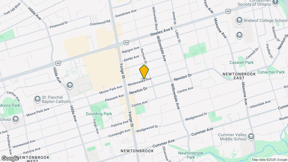 37 Madawaska Ave Map and Location Details