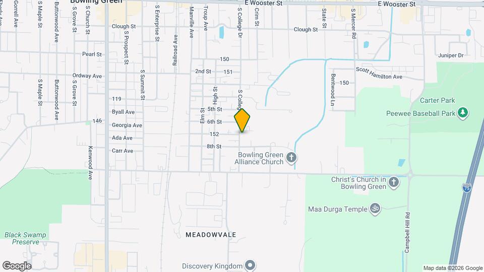 635 S College Dr Map and Location Details