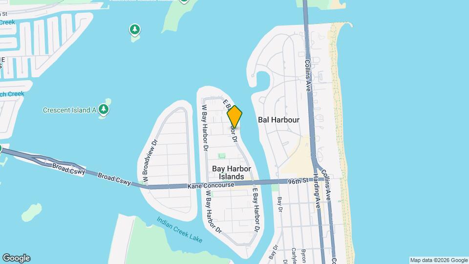 10001 E Bay Harbor Dr Map and Location Details