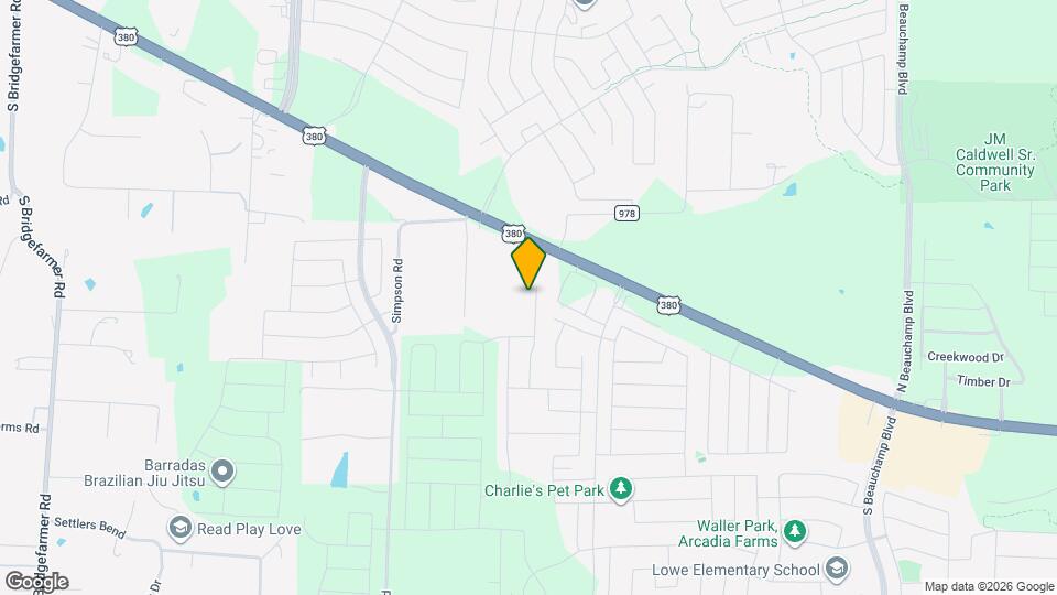 126 Cottonwood Dr Map and Location Details