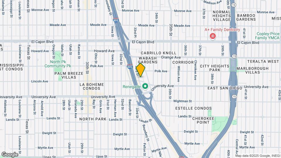 4001 33rd St Mapa y Detalles de la Ubicación