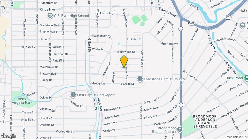 146 E Slattery Blvd Map and Location Details