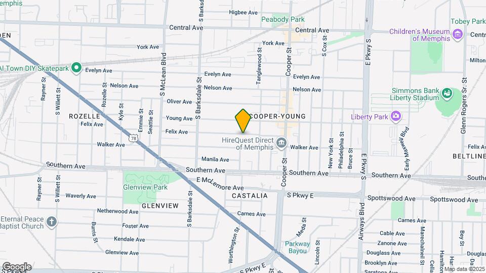 2029 Felix Ave Map and Location Details