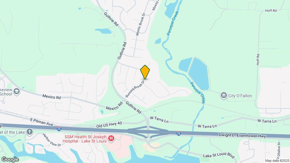 322 Burning Brook Dr Mapa y Detalles de la Ubicación