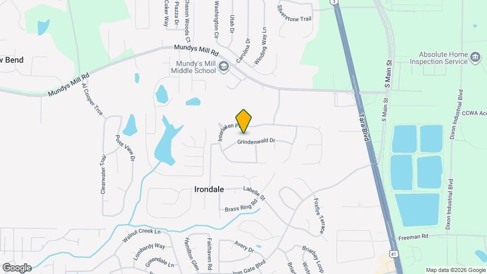 1276 Grindenwald Dr Map and Location Details