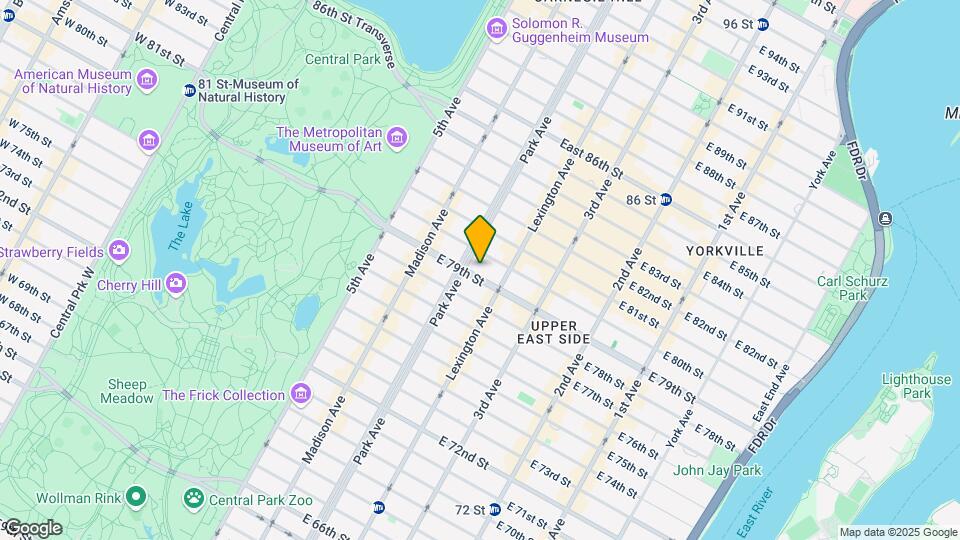 107 E 79th St Map and Location Details