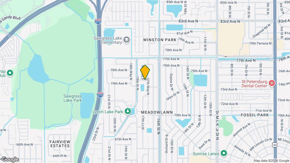 1760 75th Ave N Map and Location Details