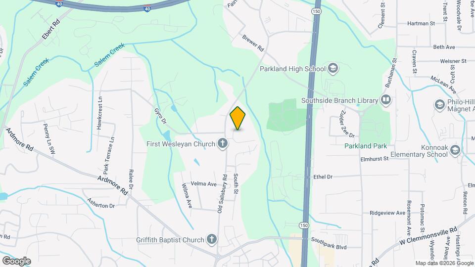 1608 Windsong Ct Map and Location Details