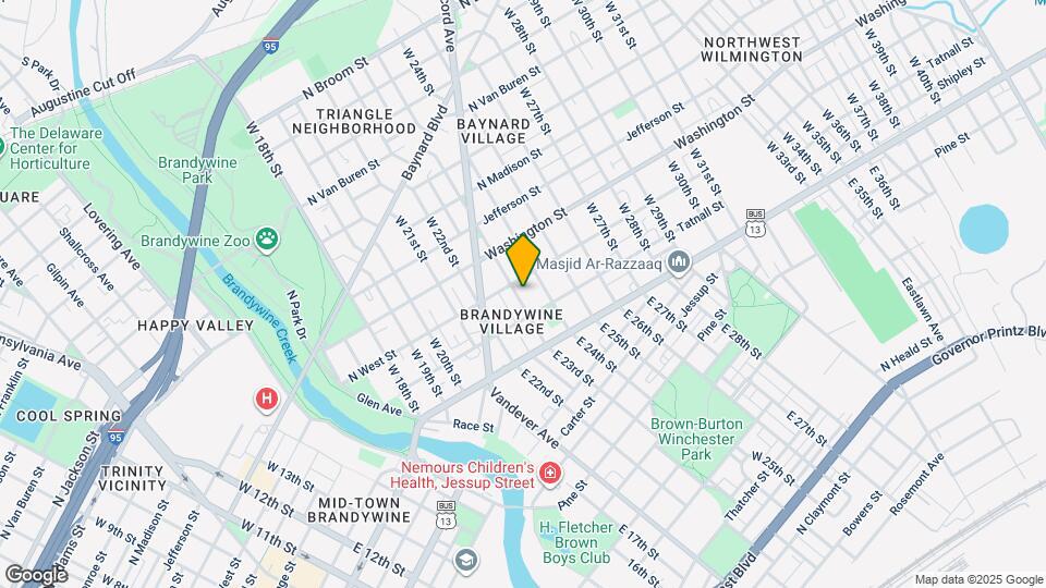 115 W 23rd St Map and Location Details