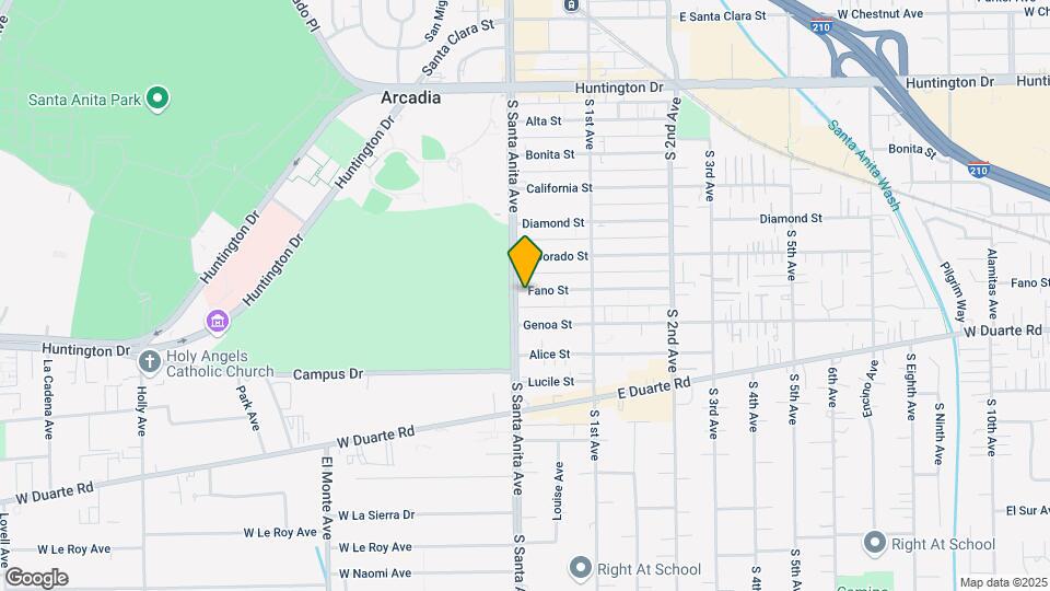 602-612 Santa Anita Ave Map and Location Details