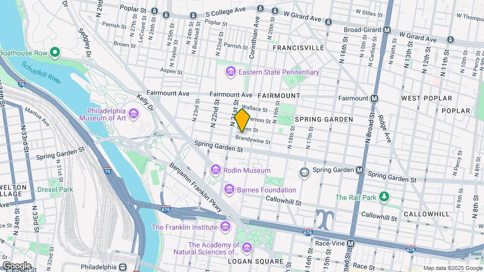 2031 Brandywine St, Unit 3 Map and Location Details