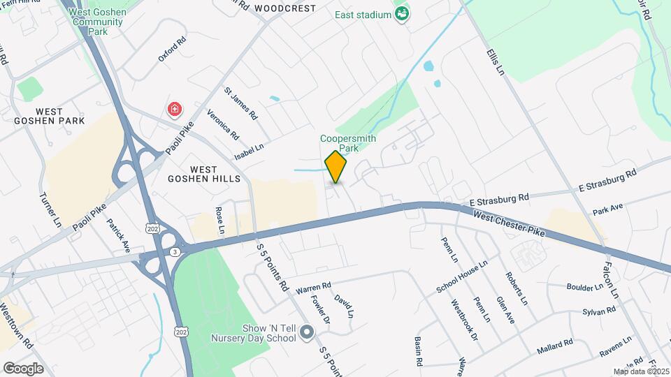 113 Spring Ln Map and Location Details