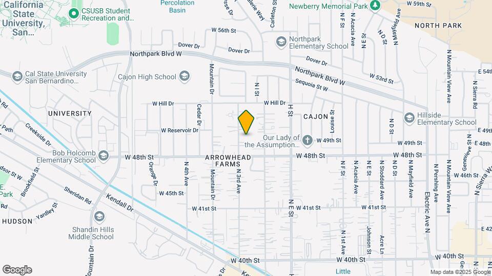 4237 N 3rd Ave Mapa y Detalles de la Ubicación