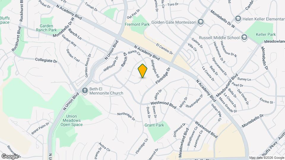 4451 Ranch Cir Map and Location Details