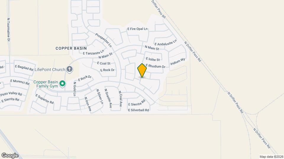 4729 E Chromium Rd Map and Location Details