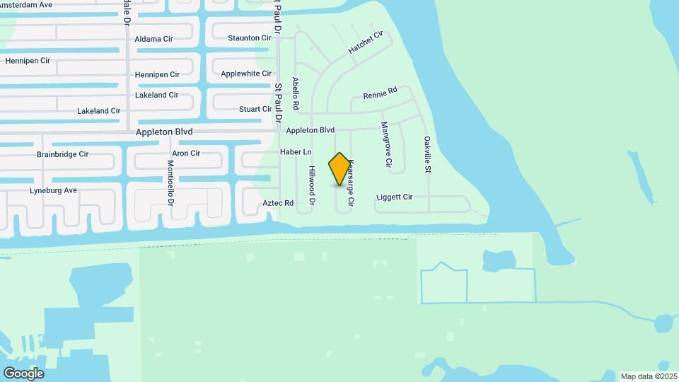 10743 Kearsarge Cir Map and Location Details