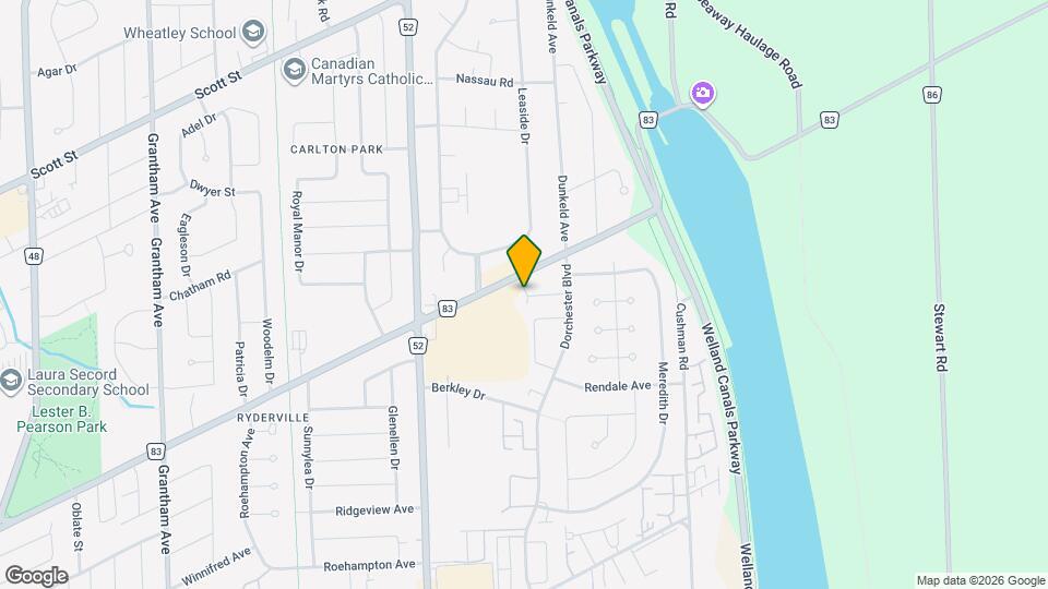 189 Dorchester Blvd Map and Location Details