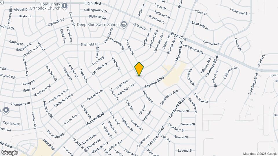 5085 Courtland Rd Map and Location Details