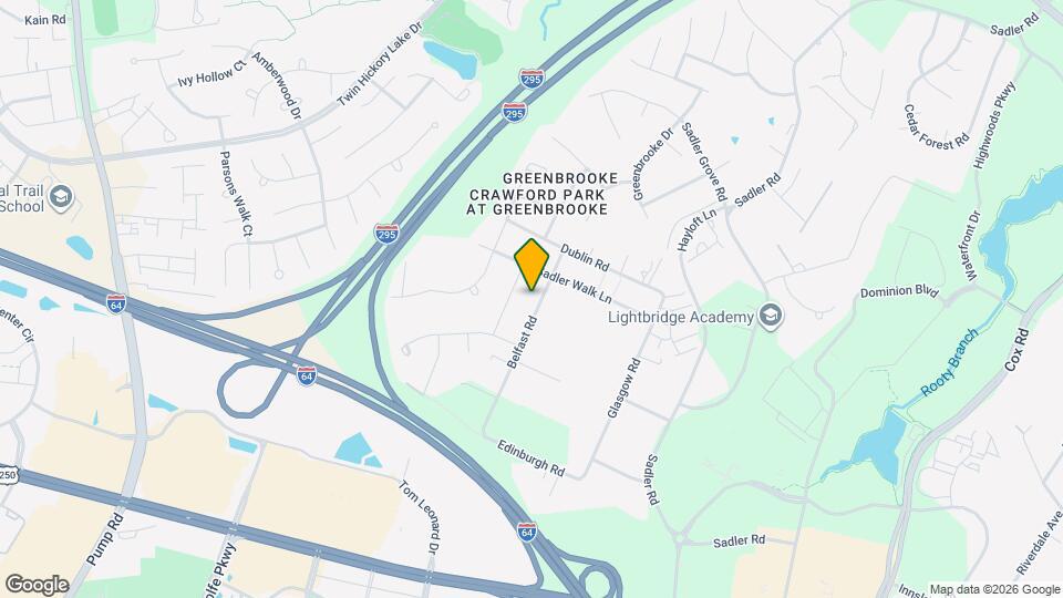 4420 Belfast Rd Map and Location Details