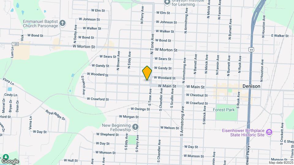 1109 W Main Mapa y Detalles de la Ubicación
