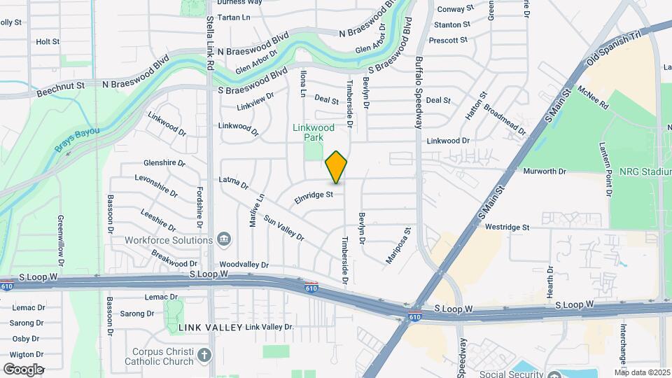 3510 Elmridge St Map and Location Details