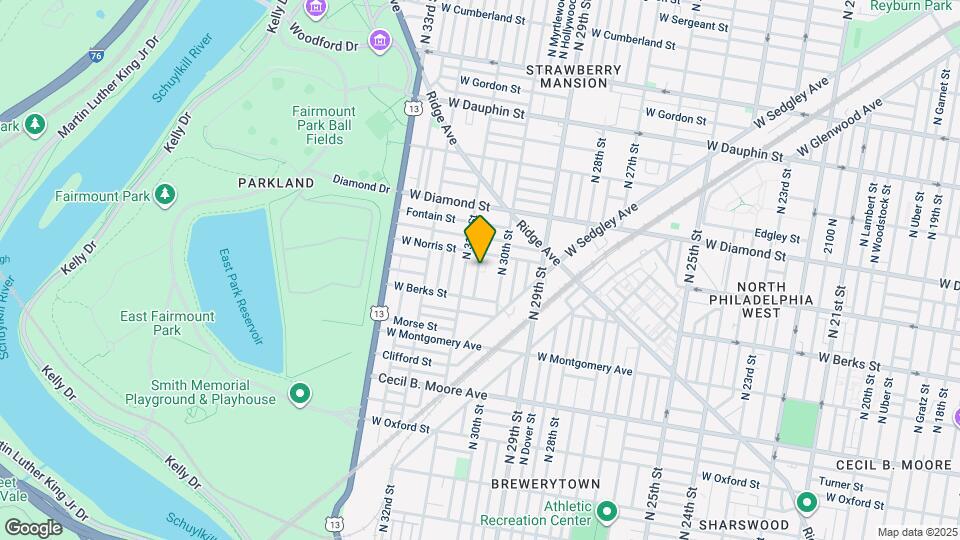 1941 N Stanley St Map and Location Details