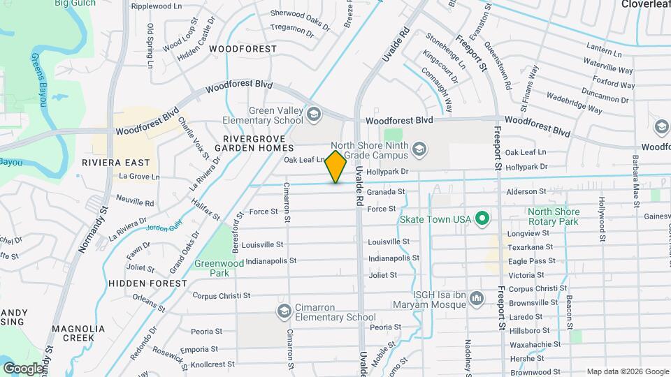 13359 Granada St Map and Location Details