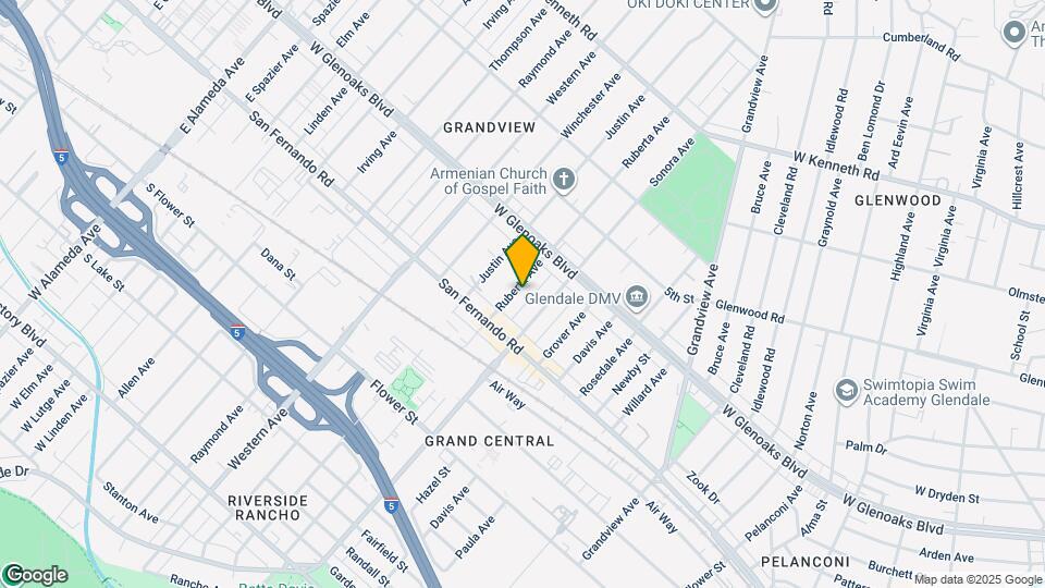 1030 Ruberta Ave Map and Location Details