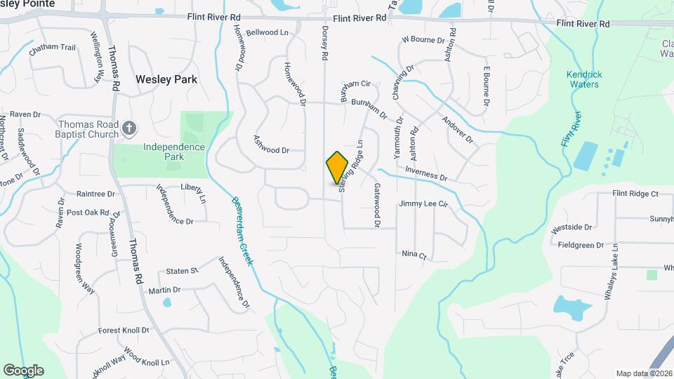 9019 Sterling Ridge Ln Map and Location Details