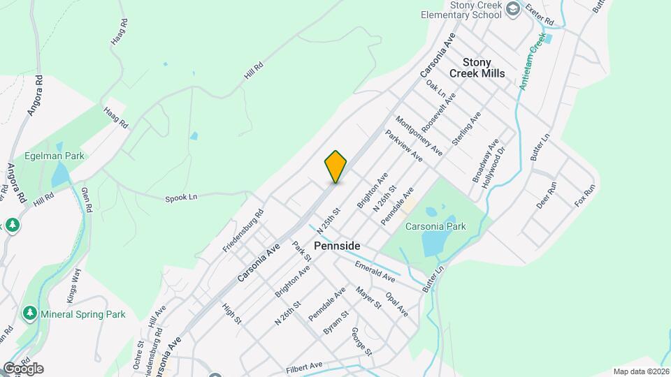 Carsonia Manor Apartments Map and Location Details