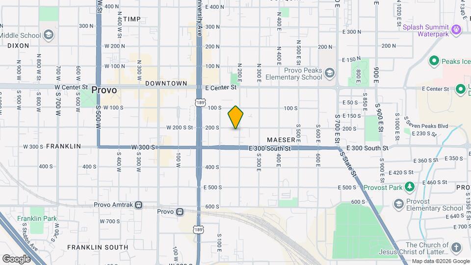 182 200 S, Unit Unit 2 Map and Location Details
