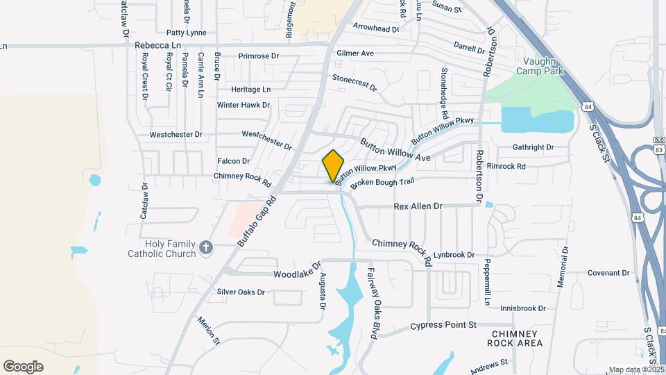 3202 Chimney Rock Rd Map and Location Details
