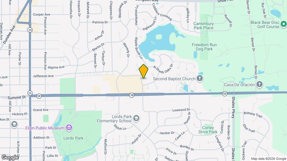 1053 Woodhill Ct Map and Location Details