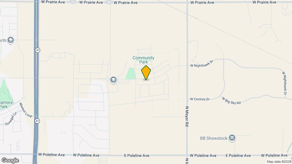 5160 E Hope Ave Map and Location Details