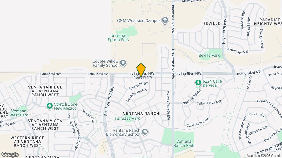 6828 Paese Pl NW Map and Location Details