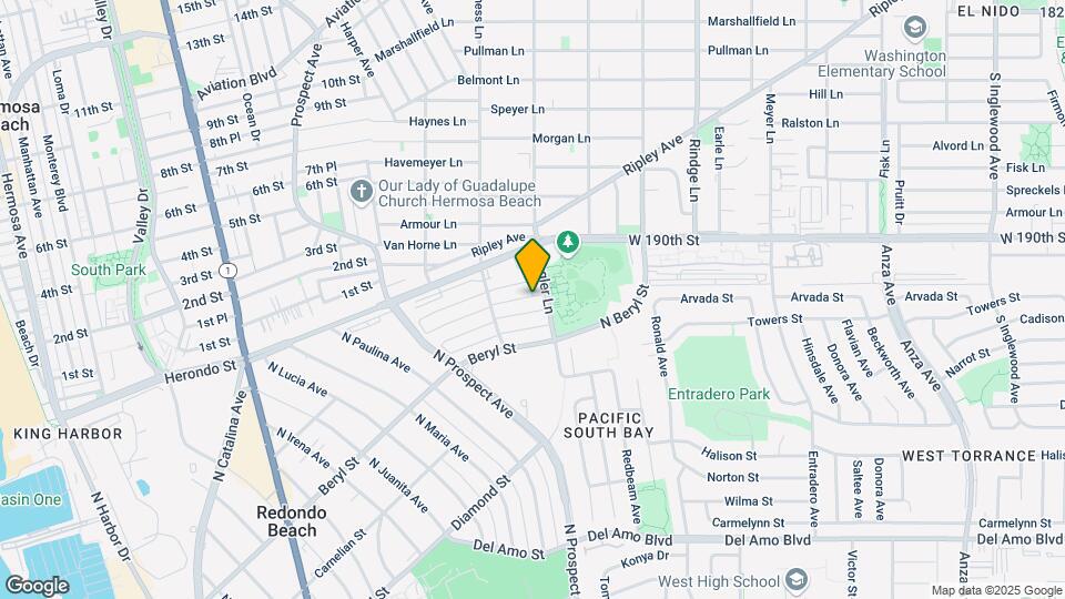 1321 Amethyst St Map and Location Details