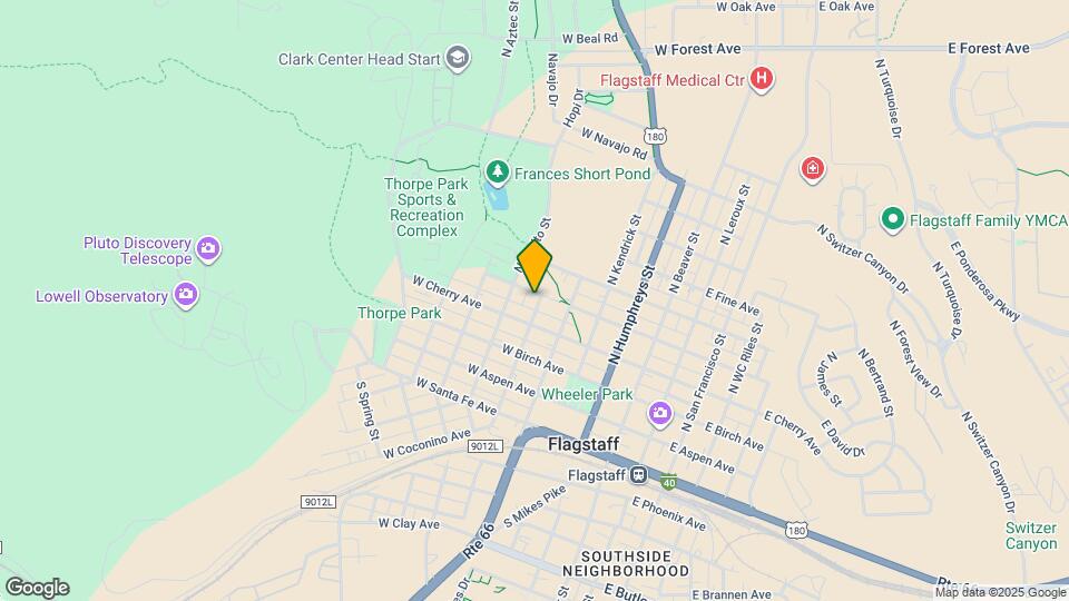 321 N Park St Map and Location Details