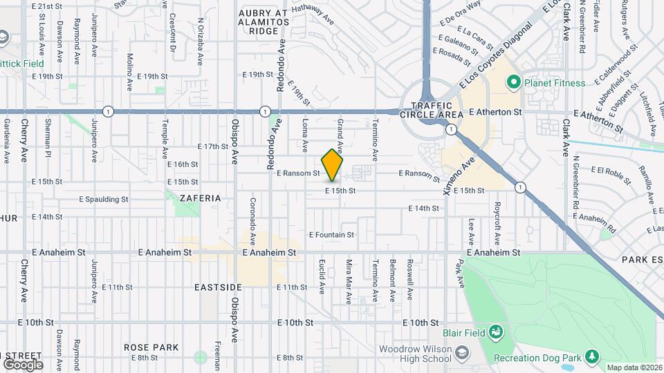 3733 E 15th St Map and Location Details
