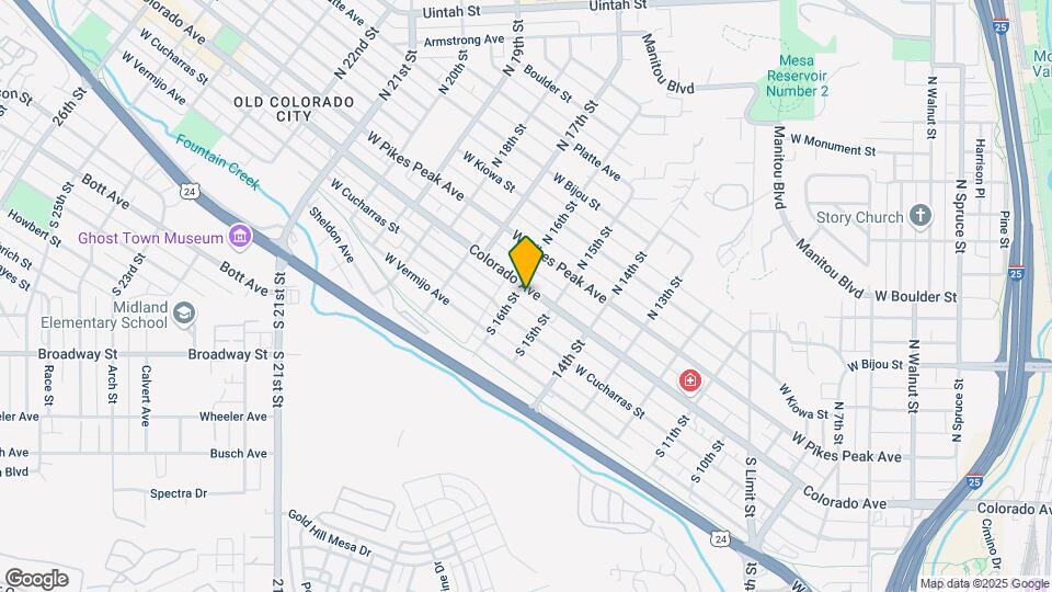 1523 W Colorado Ave Map and Location Details