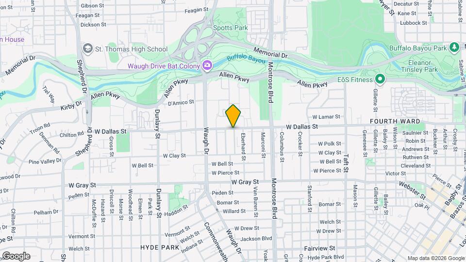 2901 W Dallas St Map and Location Details