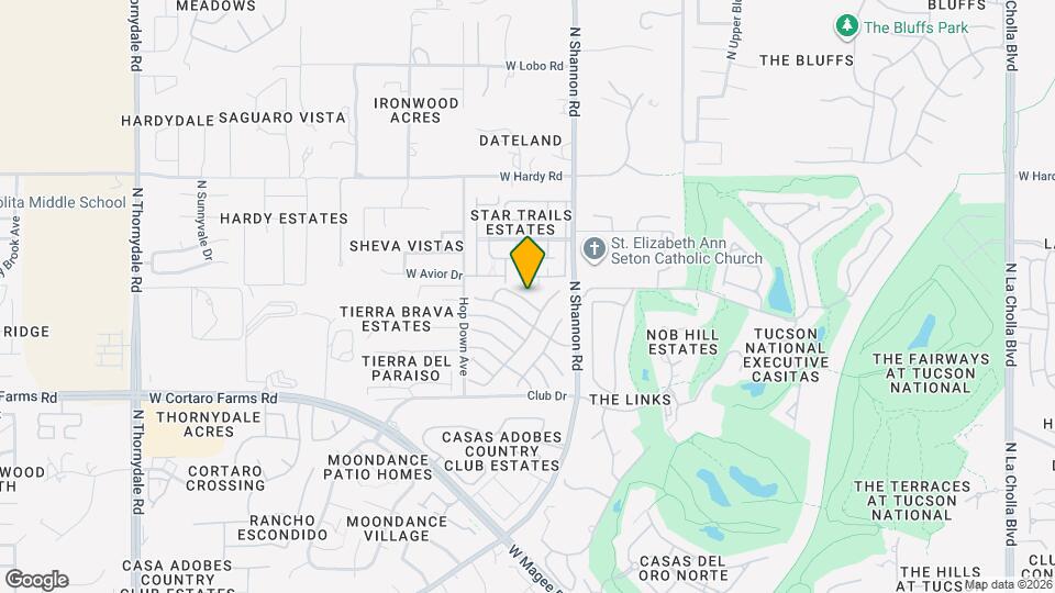 3002 W Country Ranch Dr Map and Location Details