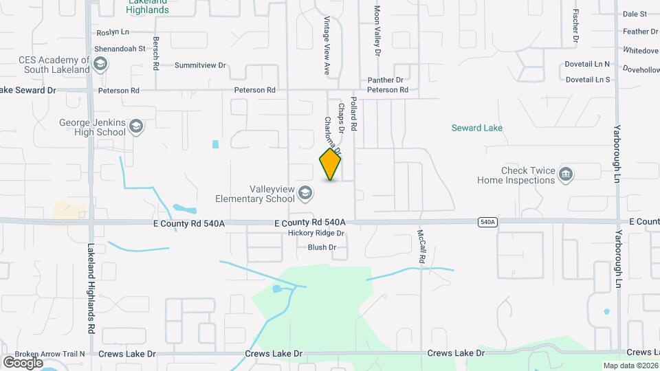 6059 Cason Way Map and Location Details